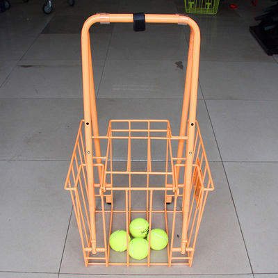Sports Equipment Storage Rack Folding 300mm Width 350mm Length  Tennis Teaching  Carts, Large Ball Capacity
