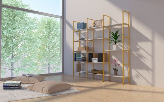 12 Shelves Industrial Ladder Corner Bookshelf With 4 Tier Display Shelf Storage Organizer