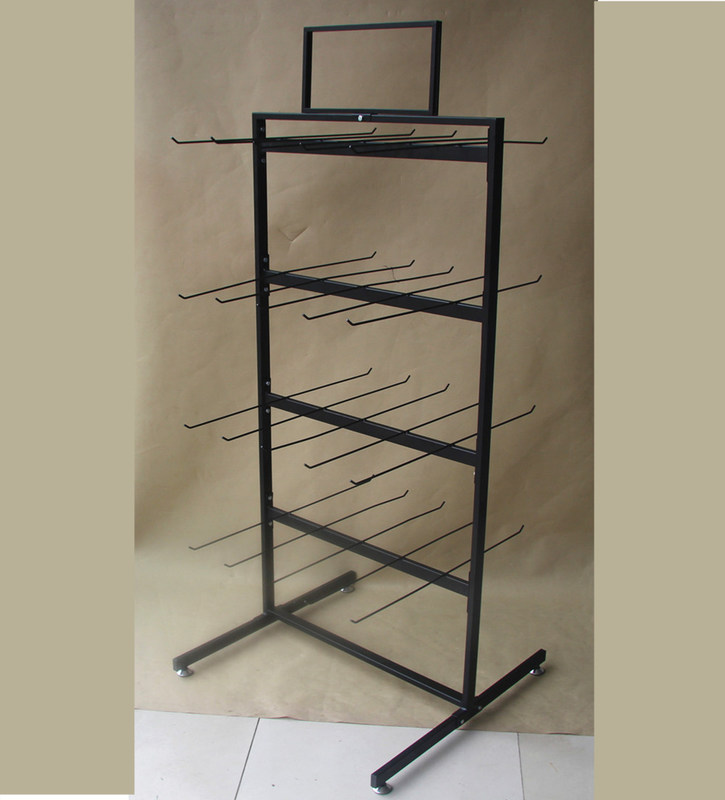 HongChuang Retail Hanging Products Use Supermarket Display Racks With Hooks