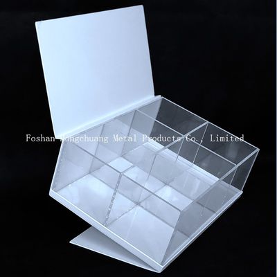 250mm Length 220mm Width Clear Acrylic Storage Box ,Clear Acrylic Jewelry Box With Lid