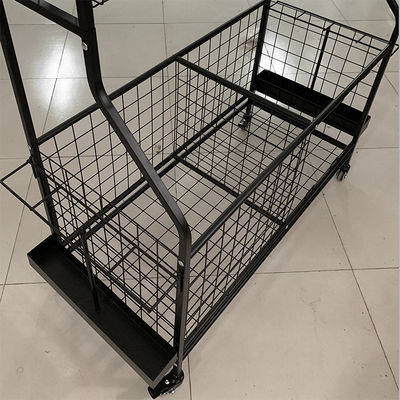 915mm Length 420mm Width Garage Sports Ball Organizer For Sport Shops