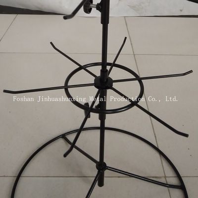 Height 460mm Length 330mm Cosmetic Display Rack , Earrings Jewelry Rack 2 Layers