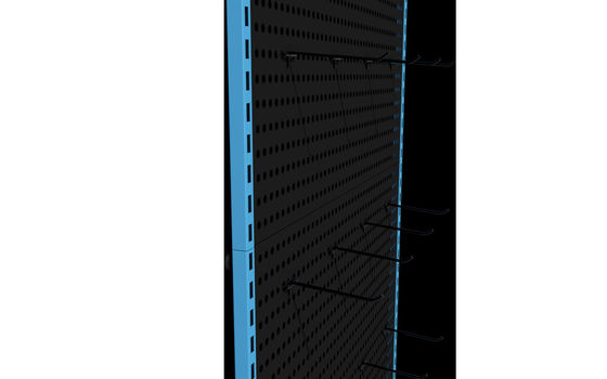 450mm Width Pegboard Display Rack