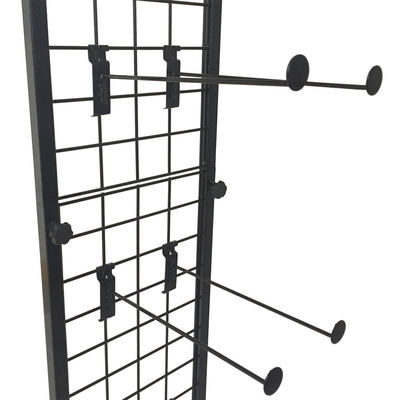300mm Width 1800mm Height Clothing Organizer Rack , Chappal Hanging Stand black