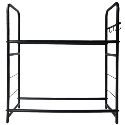 Depth 460mm Width 1180mm Car Accessories Display Rack Black