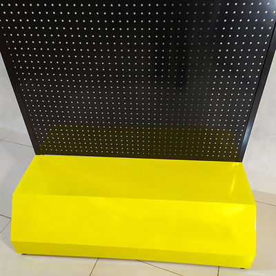 Depth 400mm Height 2200mm Pegboard Display Rack For Mobile Phone Accessories