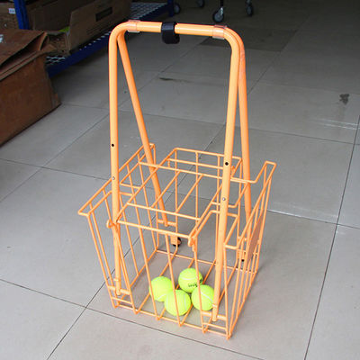 Sports Equipment Storage Rack Folding 300mm Width 350mm Length  Tennis Teaching  Carts, Large Ball Capacity