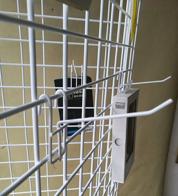 Three Sided L650mm H1828mm Sports Equipment Storage Rack With Casters