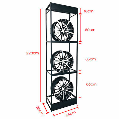 2170mm Height Car Accessories Display Rack