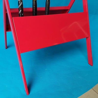 70cm height 50cm Width Sports Equipment Storage Rack For Tennis Racket
