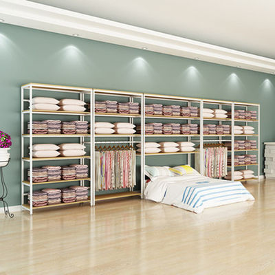 H2500mm Metal And Wood Wall Mounted Shelves
