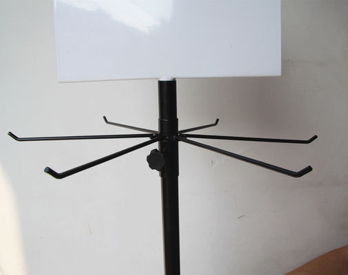 Easy Installation TUV Rotating Floor Display Stand For Supermarket