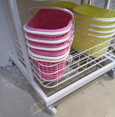 H1600mm Supermarket Promotional Merchandise Metal Display Rack