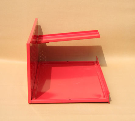 Power Coating HongChuang TUV Approval Pegboard Display Rack Mini Size