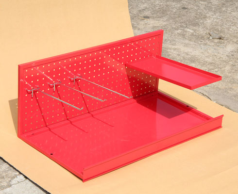 Power Coating HongChuang TUV Approval Pegboard Display Rack Mini Size
