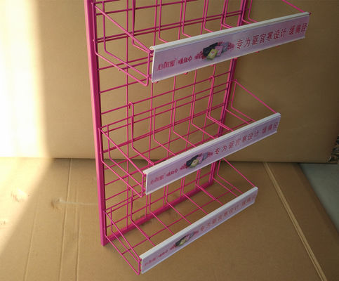 Hot Service Supermarket Metal Display Shelves for Retail Product