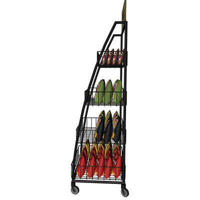 900*400*2000mm Soda Snack Supermarket Display Racks , Steel Rack For Supermarket