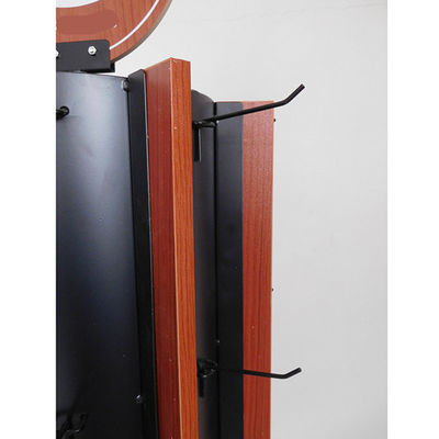 W350mm L350mm Rotating Display Rack , Rotating Retail Display For Comic Card