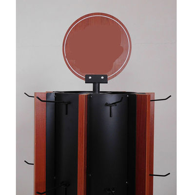 W350mm L350mm Rotating Display Rack , Rotating Retail Display For Comic Card