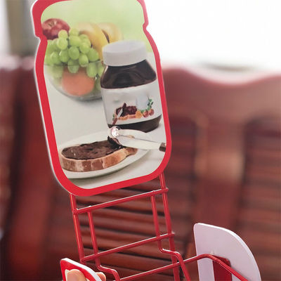 Gum Vitamin Bottle Plastic Bottle Display Racks For Grocery Store
