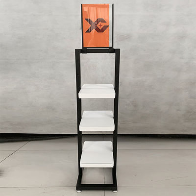 High End 30cm Depth 100cm Height Grocery Display Shelves For Cosmetic