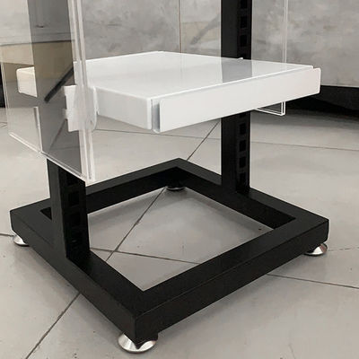 High End 30cm Depth 100cm Height Grocery Display Shelves For Cosmetic