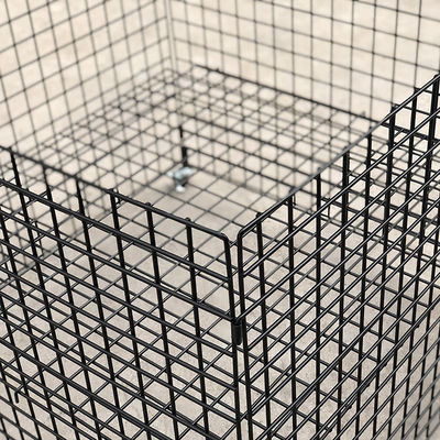 Shopping Warehouse Cage Trolley , Heavy Duty Cage Trolley 945*965*760mm