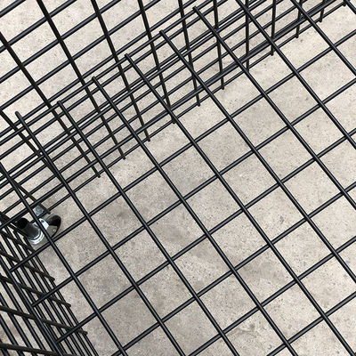 Shopping Warehouse Cage Trolley , Heavy Duty Cage Trolley 945*965*760mm