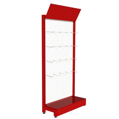 ODM Supermarket Display Racks Store Retail Metal Pegboard torage Tool Accessory Stand