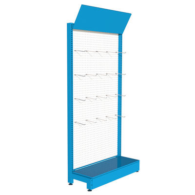 ODM Supermarket Display Racks Store Retail Metal Pegboard torage Tool Accessory Stand
