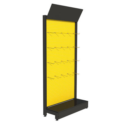 ODM Supermarket Display Racks Store Retail Metal Pegboard torage Tool Accessory Stand