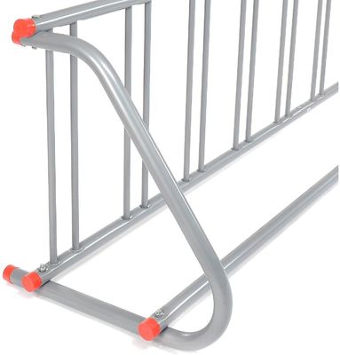 Floor Stand 9 Bicycle Storage Organizer 111" L All Steel Grid Rack Powder Coated