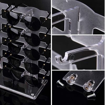 ODM Transparent Sunglasses Display Stand Glasses Rack Holder