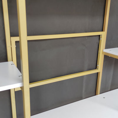 12 Shelves Industrial Ladder Corner Bookshelf With 4 Tier Display Shelf Storage Organizer
