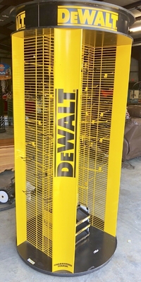 Commercial Spinning Display Rack Hook Tool Holder Hardware Store