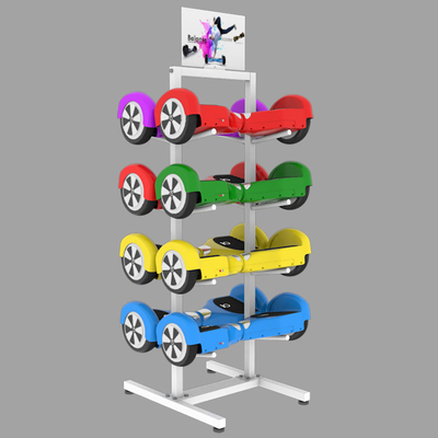Store Retail  Two Sides Bicycle Display Stand Metal Custom Mountain Bike Display Rack