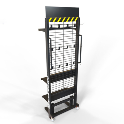 Custom Made Metal Kids Clothing Display Racks For Supermarket