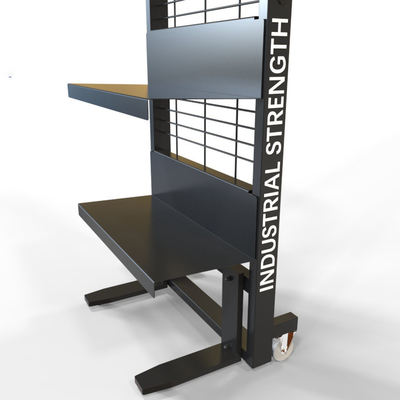 Custom Made Metal Kids Clothing Display Racks For Supermarket