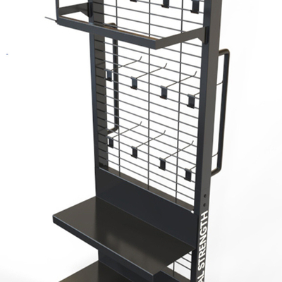 Custom Made Metal Kids Clothing Display Racks For Supermarket
