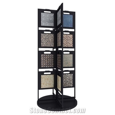 ODM Floor Tile Display Rack For Exhibition Fair Ceramic Tile Sample Display Board Stand