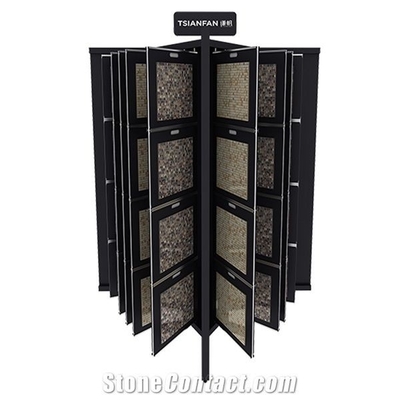 ODM Floor Tile Display Rack For Exhibition Fair Ceramic Tile Sample Display Board Stand