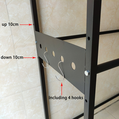Middle Size 2 Tiers Car Accessories Display Rack Shop Shelves 10kg / Layer