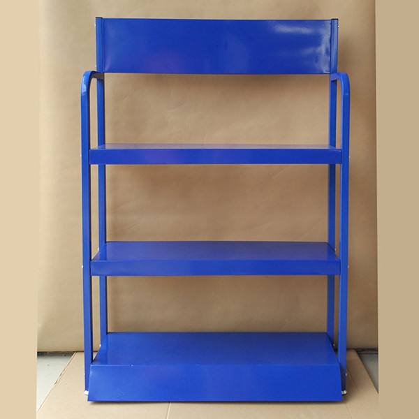 900mm Width 350mm Depth Auto Parts Display Rack , Tire Storage Stand 3 Tier