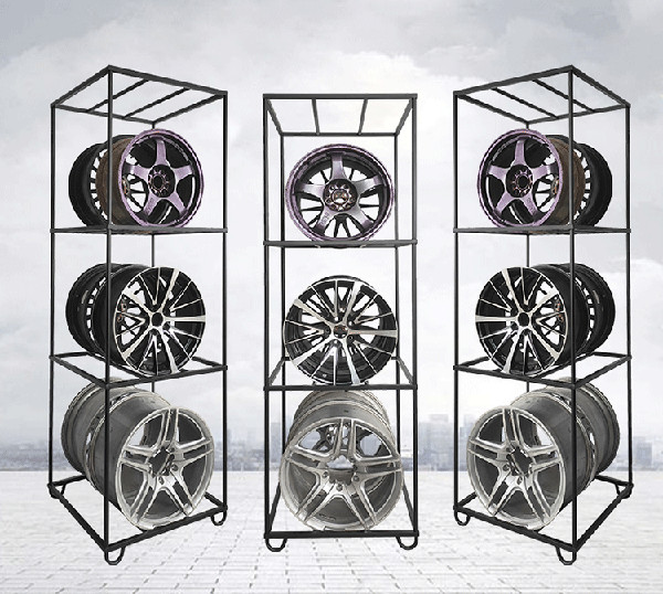 2170mm Height Car Accessories Display Rack