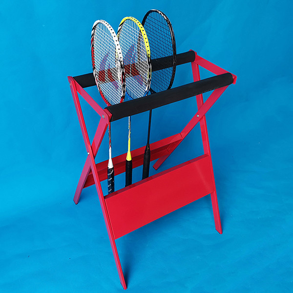 70cm height 50cm Width Sports Equipment Storage Rack For Tennis Racket